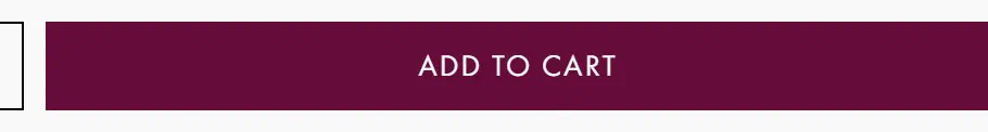 111Skin add to cart button photographed on its product page, reading Add to cart, #640c3a on #f9f9f9