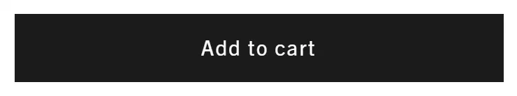 Agolde add to cart button photographed on its product page, reading Add to cart, #1b1b1b on #ffffff